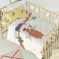 Dekbedovertrek set HappyFriday Mr Fox Jungle life  Multicolour Wieg voor baby&amp;apos;s 2 Onderdelen 4