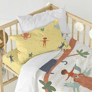 Dekbedovertrek set HappyFriday Mr Fox Jungle life  Multicolour Wieg voor baby&amp;apos;s 2 Onderdelen 5