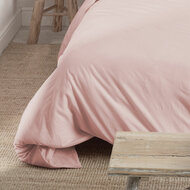 Dekbedovertrek set HappyFriday Basic Kids Licht Roze Bed van 80/90 2 Onderdelen 4