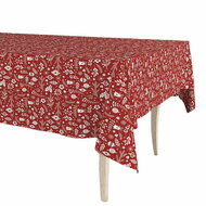 Tafelkleed op rol Exma Oliedoek Rood Kerstmis 140 cm x 25 m 1