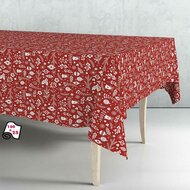 Tafelkleed op rol Exma Oliedoek Rood Kerstmis 140 cm x 25 m 2