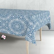 Tafelkleed op rol Exma Oliedoek Blauw Mandala 140 cm x 25 m 2