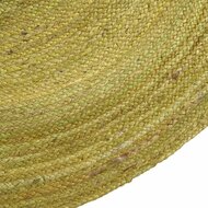 Tapijt Groen Jute 120 x 120 cm 2