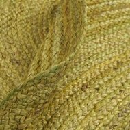 Tapijt Groen Jute 120 x 120 cm 3