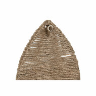 Wandkapstok Home ESPRIT Natuurlijk Jute Metaal 12 x 4 x 26 cm 3