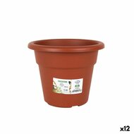 Bloempot Dem Greentime Rond Bruin &oslash; 18 x 14,6 cm (12 Stuks) 1