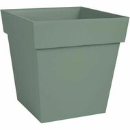 Bloempot EDA Tuscany Groen Plastic Vierkant 32 x 32 x 32 cm 1