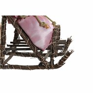 Decoratieve figuren DKD Home Decor Kerstman Kerstmis Grijs Roze Hout 42 x 22 x 50 cm 4