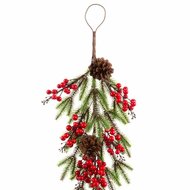 Deurhanger Kerstmis Rood Multicolour Plastic Foam 60 cm 3