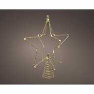 Kerstster Lumineo Gouden Kabel 20 x 5 x 25 cm MicroLED 2