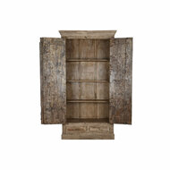 Kast Home ESPRIT Natuurlijk Teakhout 122 X 51 X 216 cm 5