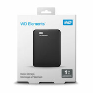 Externe Harde Schijf Western Digital WDBUZG0010BBK-WESN Zwart 1 TB 2.5&quot; 5000 Mb/s 3