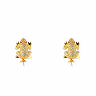 Dames oorbellen Lancaster JLA-EAR-FROG-6 1,2 cm 1