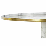 Wandtafel DKD Home Decor Wit Gouden Aluminium 51 x 51 x 51 cm 3