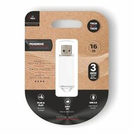 USB stick Tech One Tech Basic Wit 16 GB 1