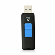 Pendrive V7 J153269 USB 3.0 Blauw Zwart 8 GB 2