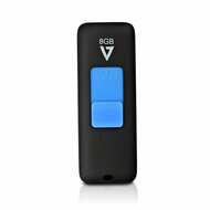 Pendrive V7 J153269 USB 3.0 Blauw Zwart 8 GB 4