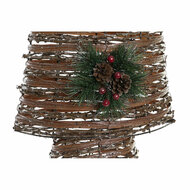 Kerstboom DKD Home Decor Multicolour Koper Natuurlijk Plastic 32 x 18 x 100 cm (3 Stuks) 3