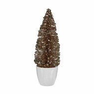 Kerstboom Klein Munt Plastic champagne 9 x 28 x 9 cm 1