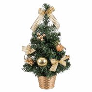 Kerstboom Goud Groen PVC Ananas 26 x 26 x 50 cm 1