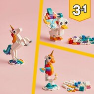 Playset Lego Creator Magic Unicorn 31140 3 in 1 145 Onderdelen 5