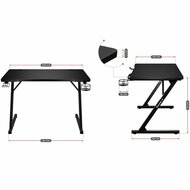 Bureau Huzaro HZ-Hero 1.8 Black Zwart Staal 7