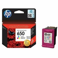 Originele inktcartridge HP 650 Cyaan/Magenta/Geel 1