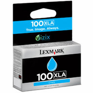 Originele inktcartridge Lexmark 100 XLA Blauw Cyaan 1