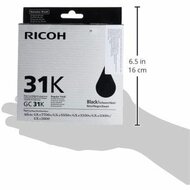 Originele inktcartridge Ricoh GC31BK Zwart 2