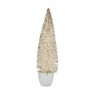 Kerstboom Groot 10 x 38 x 10 cm Wit Plastic 1