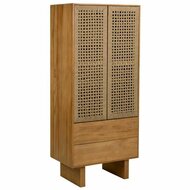 Kast Alexandra House Living Bruin Touw Sparrenhout Paulownia hout 45 x 170 x 80 cm 45 x 170 x 75 cm 1