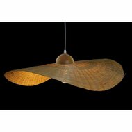 Plafondlamp DKD Home Decor PAMELA NATURAL Bamboe (Refurbished B) 2