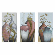 Schilderij DKD Home Decor Plastic (3 Onderdelen) (3 Stuks) (Refurbished B) 3