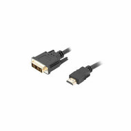 Kabel HDMI naar DVI Lanberg Mannelijk/Mannelijk Zwart 2