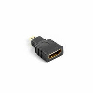 Adapter Micro HDMI naar HDMI Lanberg AD-0015-BK Zwart 1