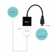 Adapter HDMI naar VGA i-Tec HDMI2VGAADA Zwart 15 cm 3