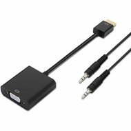 Adapter HDMI naar SVGA met Audio Aisens A122-0126 Zwart 10 cm 1