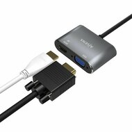 Adapter HDMI naar VGA Aisens A109-0627 Grijs 15 cm 4