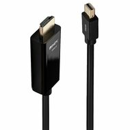 Adapter Mini DisplayPort naar HDMI LINDY 36928 Zwart 1