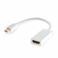 Adapter Mini DisplayPort naar HDMI Savio CL-57 Wit 20 cm 1