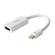 Adapter Mini DisplayPort naar HDMI Unitek Y-6331 Wit 20 cm 1