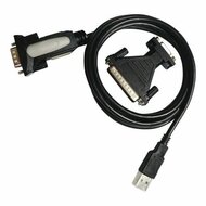 Adapter USB naar RS232 NANOCABLE 10.03.0002 1,8 m Zwart 1,8 m 3