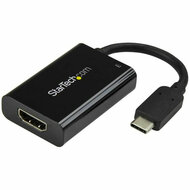 Adapter USB-C naar HDMI Startech CDP2HDUCP            Zwart 4K Ultra HD 1