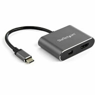 Adapter USB-C naar HDMI/MiniDisplayPort Startech CDP2HDMDP 4K Ultra HD 1