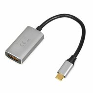 Adapter USB-C naar HDMI Ibox IACF4K Zilverkleurig 3