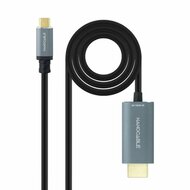 Kabel USB-C naar HDMI NANOCABLE 10.15.5162 1,8 m Zwart 8K Ultra HD 1