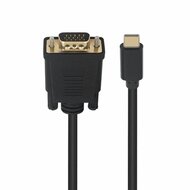 Adapter USB-C naar VGA Ewent EC1052 Zwart 1,8 m 1