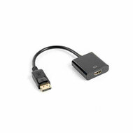 Adapter DisplayPort naar HDMI Lanberg AD-0009-BK Zwart 10 cm 1