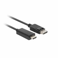 DisplayPort naar HDMI Kabel Lanberg CA-DPHD-11CC-0050-BK Zwart 5 m 1