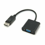 Adapter DisplayPort naar VGA PcCom Essential Zwart 15 cm 1